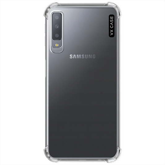 Capa para Galaxy A7 (2018) de Silicone TPU Transparente