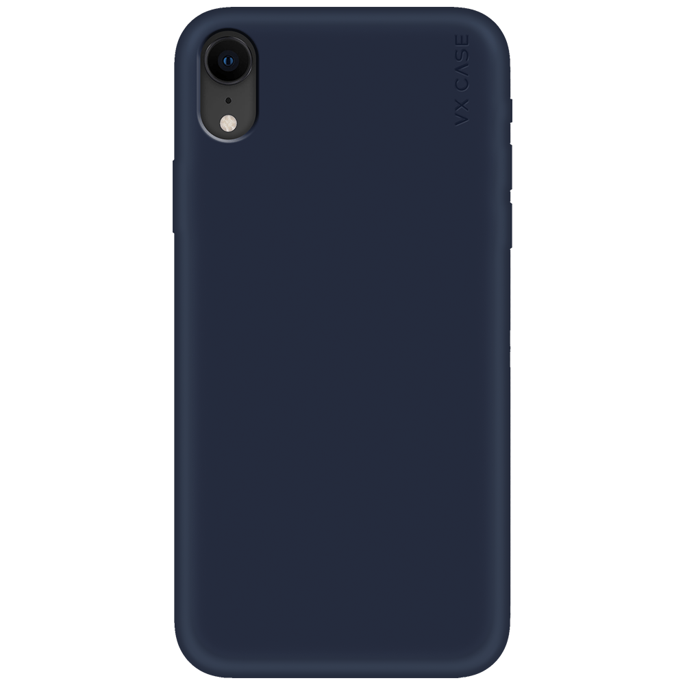 Capa para iPhone XR de Smooth Azul Meia Noite