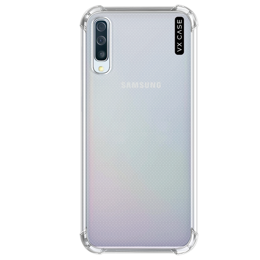 Capa para Galaxy A30 de Silicone Rígida Transparente