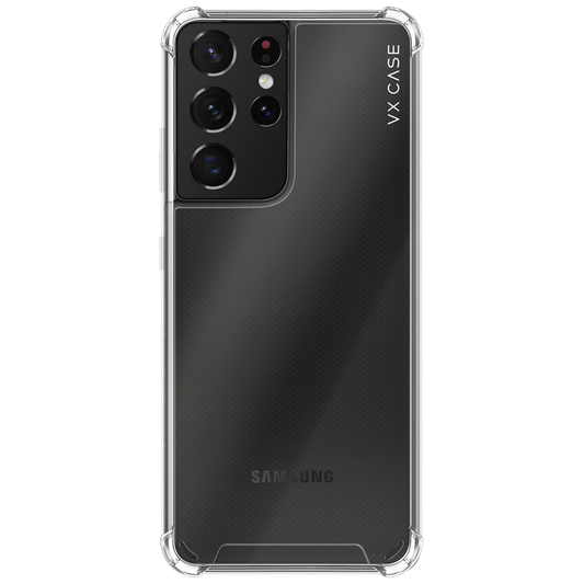 Capa para Galaxy S21 Ultra de Silicone Rígida Transparente