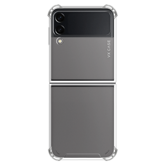 Capa Silicone Rígida VX Case Galaxy Z Flip 3 - Transparente
