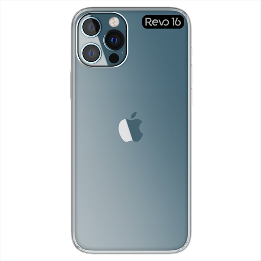 Capa Revo 16 para iPhone 12 Pro Max - Silicone Rígida Transparente