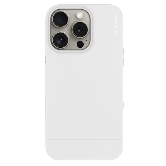 Capa Envernizada VX Case iPhone 15 Pro Max - Branca