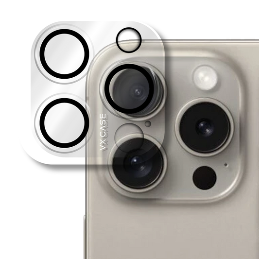 Película da Câmera Premium VX Case iPhone 15 Pro - Transparente