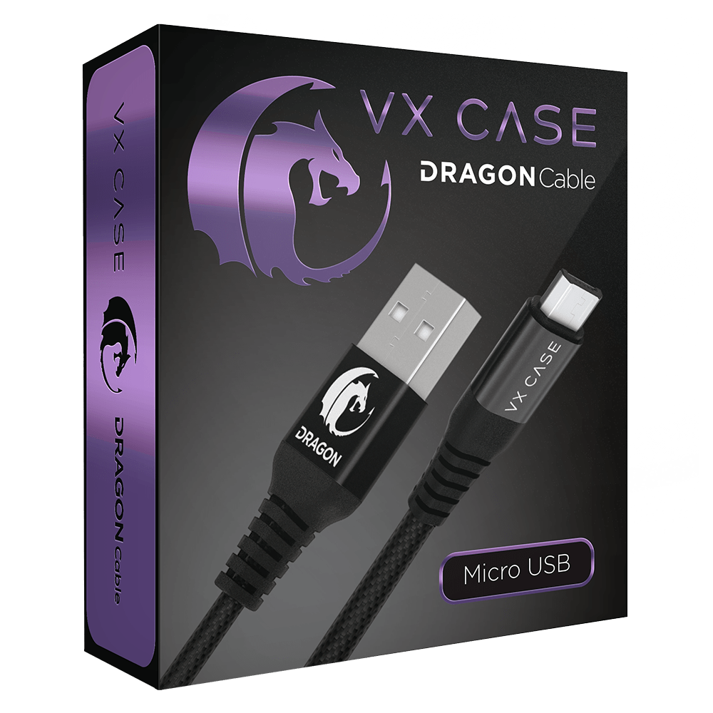 Cabo USB Micro USB VX Case Dragon - VX Case