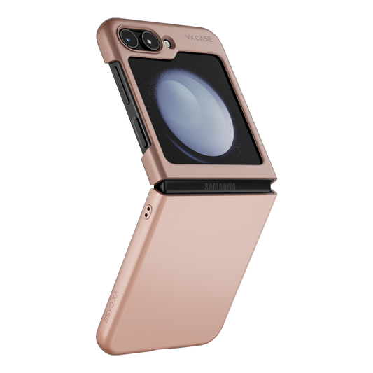 Capa Emborrachada VX Case Galaxy Z Flip 5 - Rosê Gold
