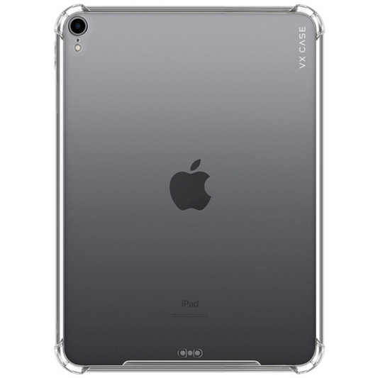 Capa de Silicone Rígida VX Case para iPad Pro 11 2018 - Transparente