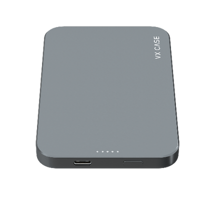Carregador Portátil Mag Power 5.000mAh VX Case - Cinza