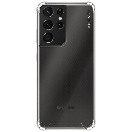 Capa para Galaxy S21 Plus de Silicone Rígida Transparente