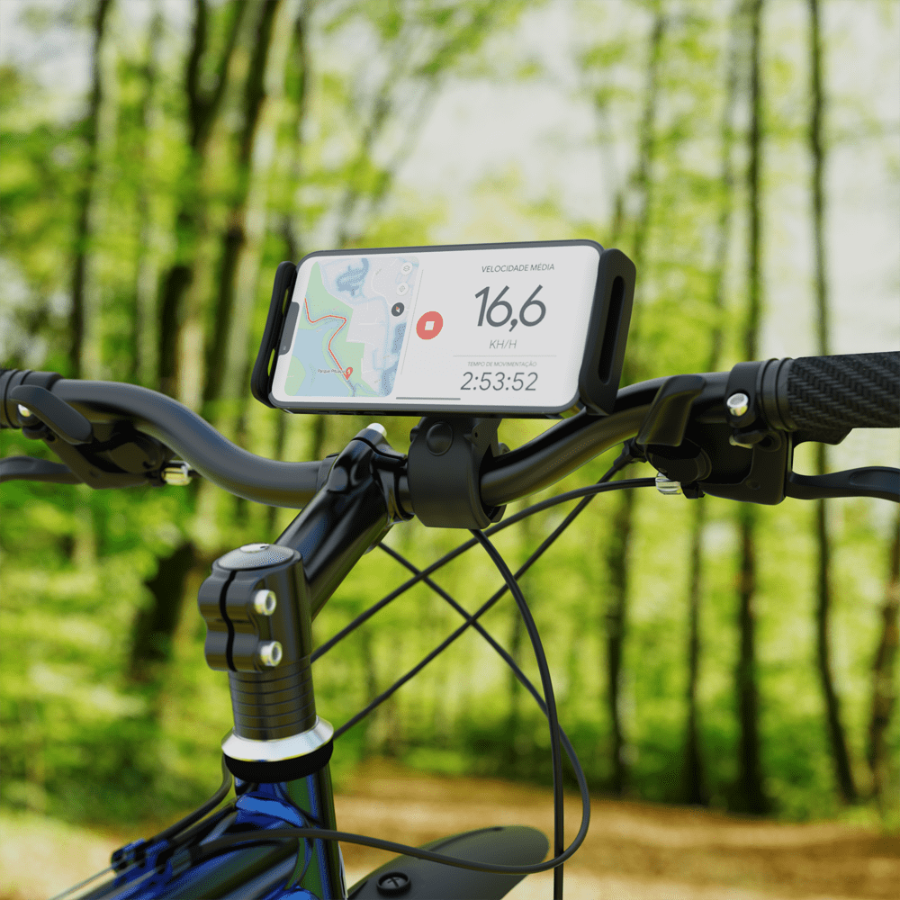 Suporte de Bike VX Case para Smartphone - Preto - VX Case